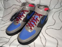 Nike Air Force 1 Mid  Supreme WP Safety Gray/Varsity Royal