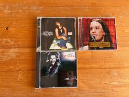 3 CDs: Alanis Morisette, Natacha, Myriam Hernandez
