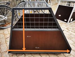 Hundebox Transportbox Autobox XXL (95x69x66cm)