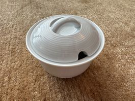 Thomas Trend -   Zuckerdose mit Deckel , Weiss