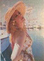 Cyndi Lauper Autogramm signiert Magazinbild 20x30cm