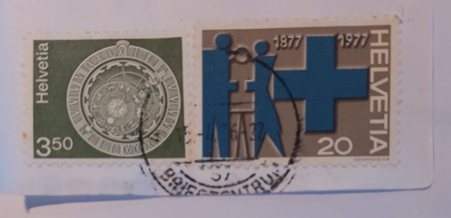 Tous les timbres: Frankatur gestempelt – Défectueux à Basel par fomomu