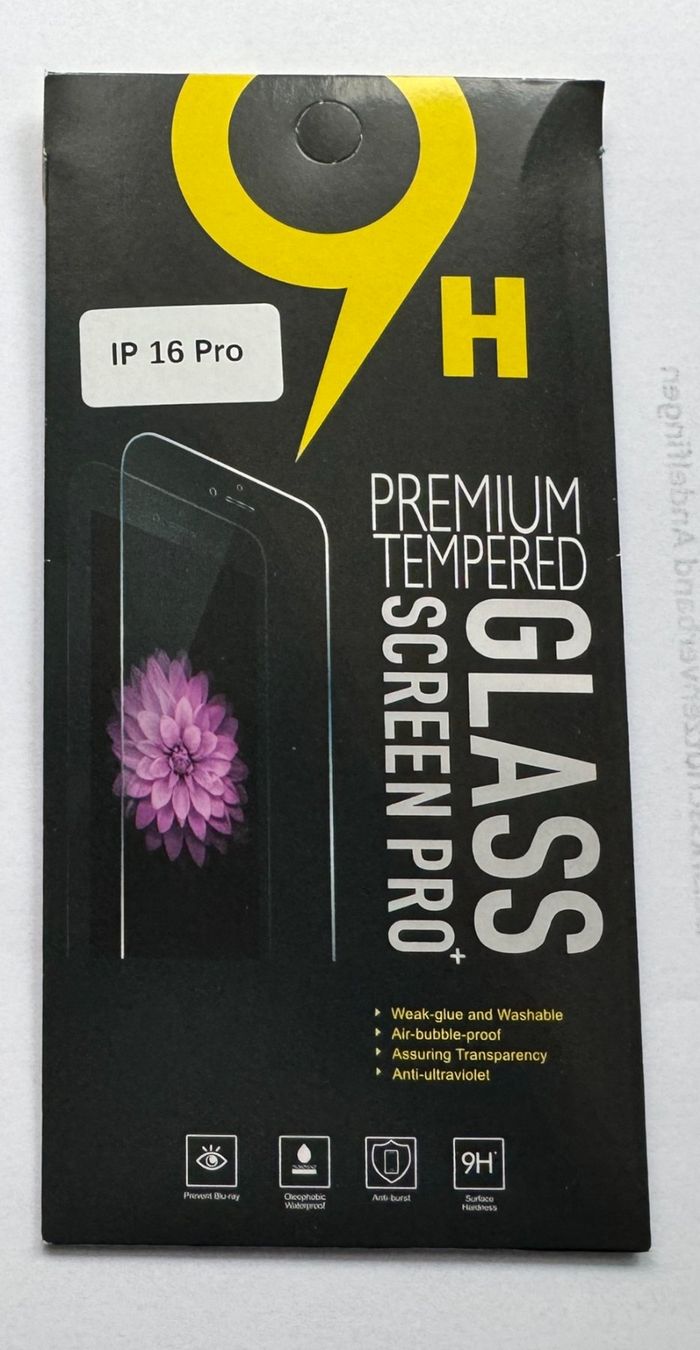 Apple Covers & Schutzfolien: Displayschutz iPhone 16pro – Neu und originalverpackt aus Uhwiesen von sepp357