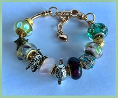 ARMBAND CHAMILIA TROLLBEADS KOMPATIBEL MURANO STYLE