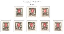 Portomarken 1924-1926