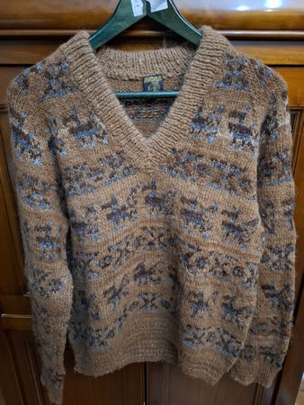 Maglione 100% Alpaca Hand Made in Bolivia