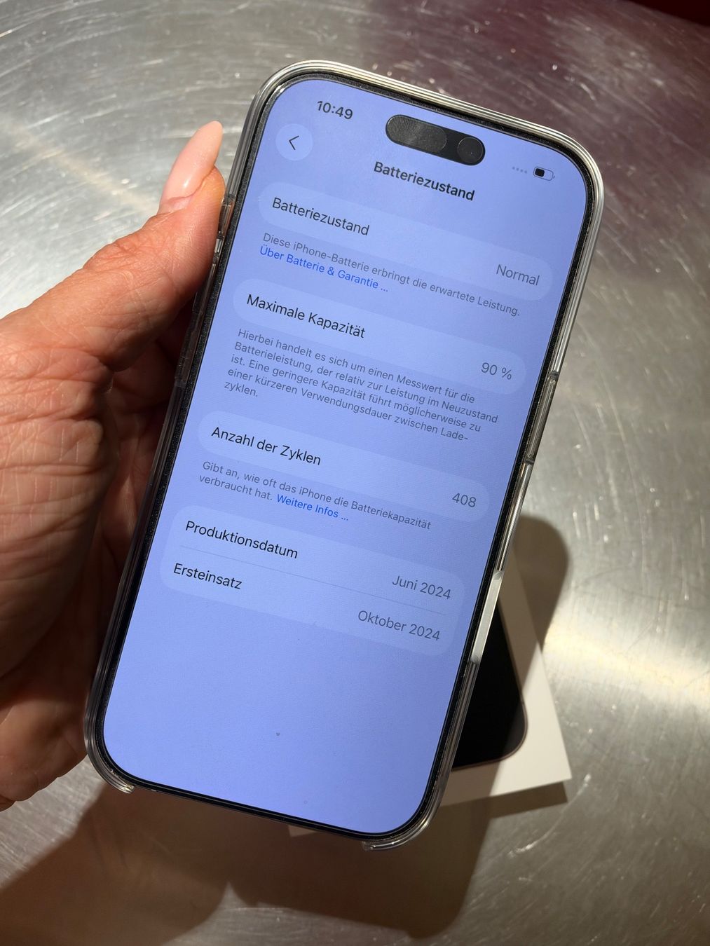 Apple Portables: iPhone 16 Pro 256GB Titanium – D'occasion à Zürich par kse_z7tb 2