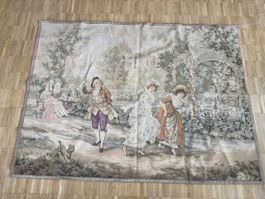 Gobelin wandteppich Gartenmotiv ab 1.-