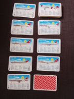 Lot de cartes d'avions Swissair vintage -