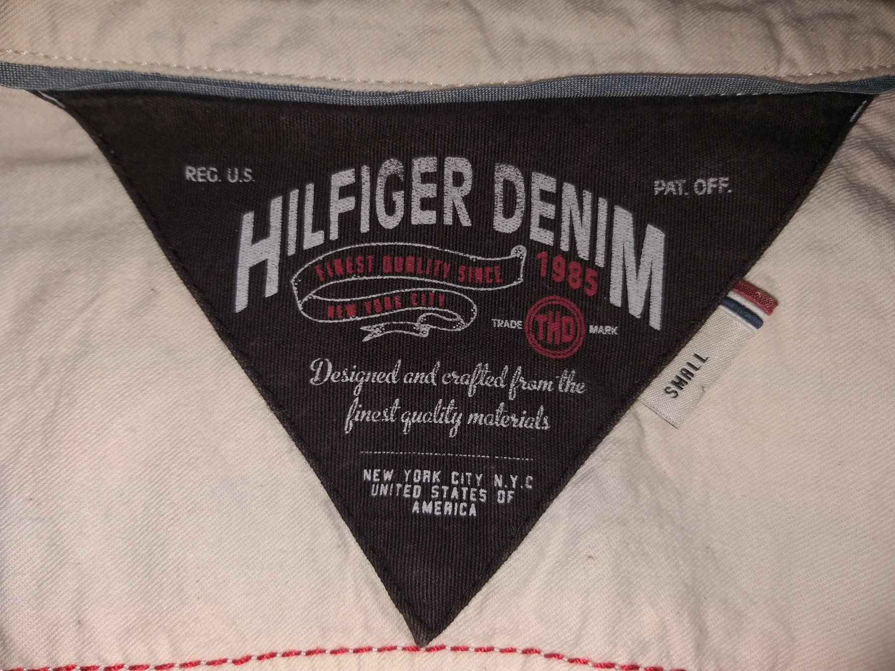 Tommy Hilfiger Hemden: HILFIGER DENIM  Chemise / Hemd  Taille / Grosse S – Gebraucht aus Cossonay-ville von Super-Price-Quality 9