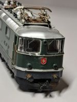 robuste Lokomotive von Hag Wechselstrom Re 6/6, 2-teilig