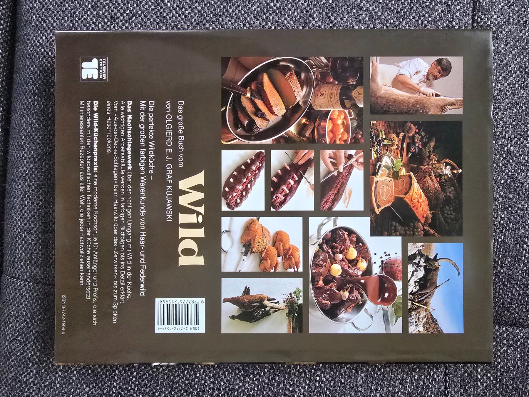 Libri: Teubner Wild Kochbuch - Das grosse Buch vom Wild – Usato da Büttikon AG venduto da Amineah 1