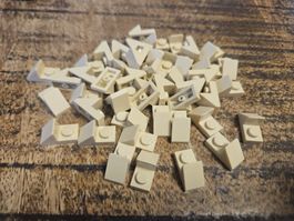 lego 92946 lot de 45 pièces Tan Slope 45 2 x 1 with 2/3