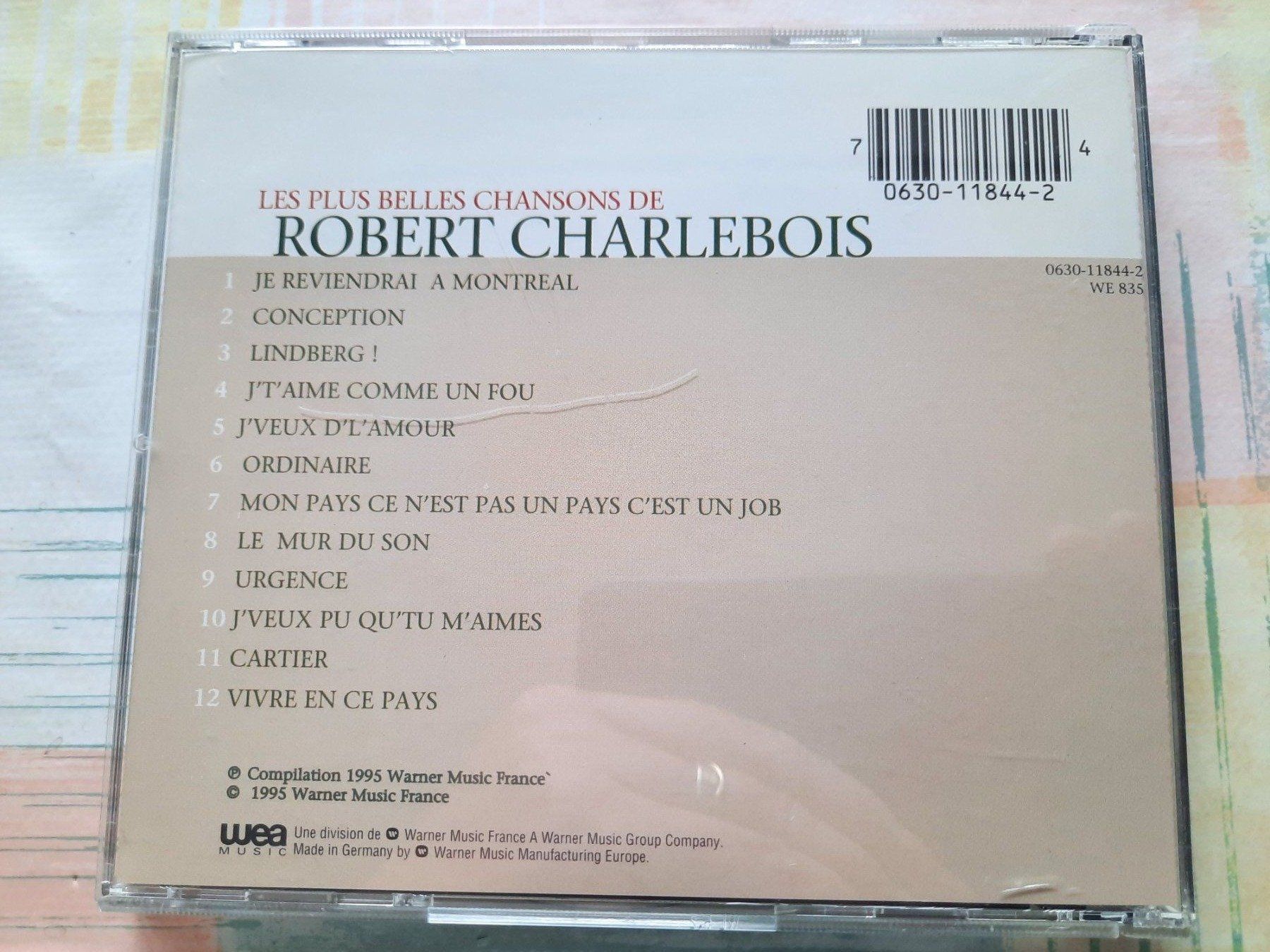 CDs: CD Les plus belles chansons de Robert Charlebois  – D'occasion à Pully par bro_n52j 1