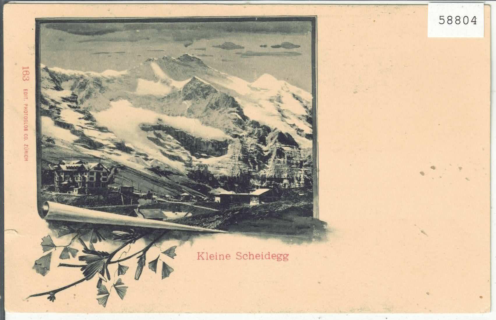 Cartoline postali: Kleine Scheidegg - Jugenstil 1900 – Usato da Ettingen venduto da Kartenplanet