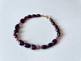Amethyst Armaband 18k Gold