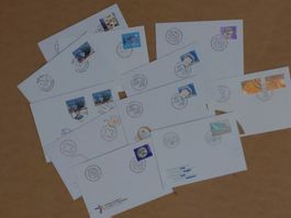 43 FDC Genfer Ämter, 1975 - 2012