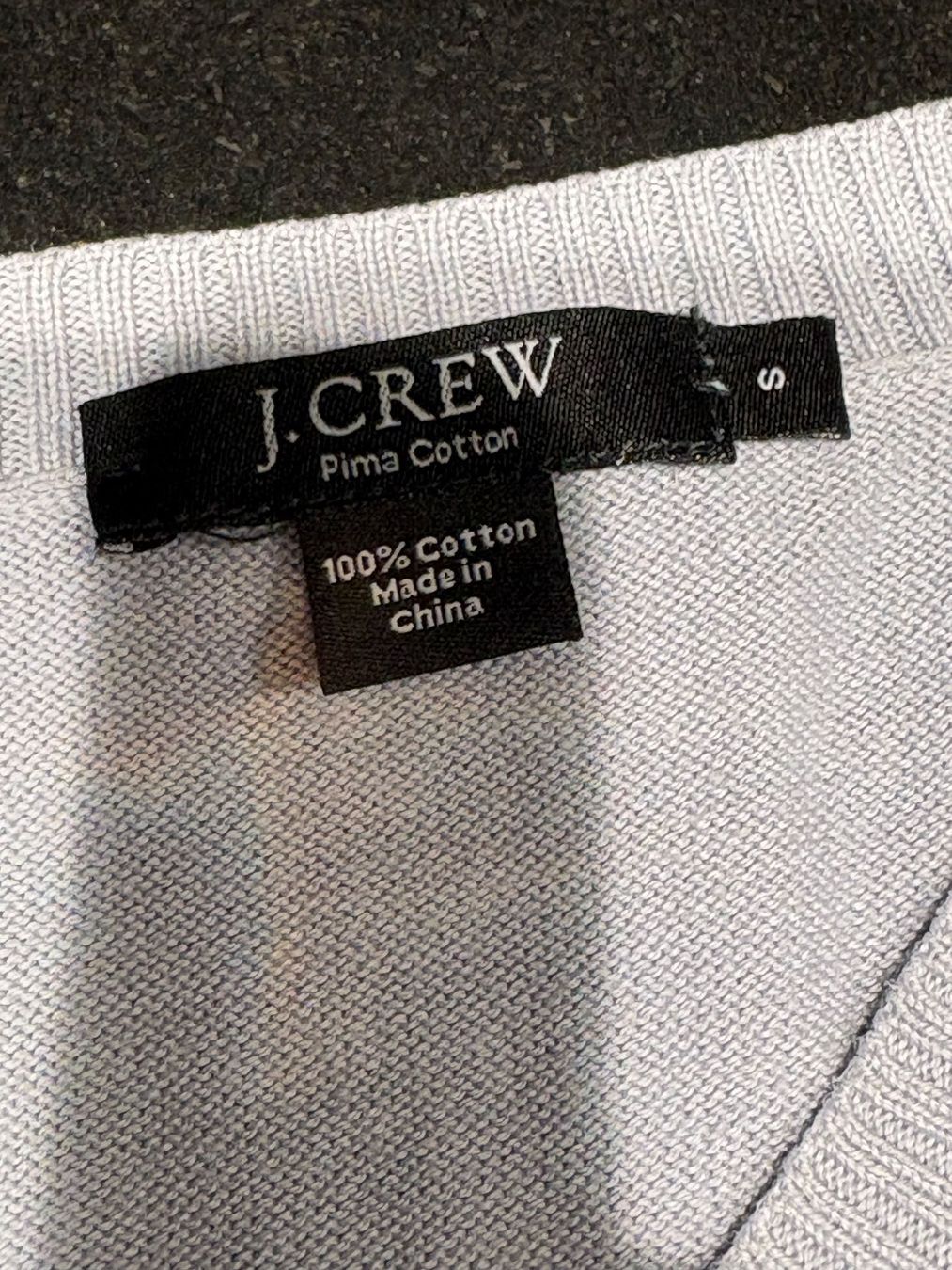 J.Crew Pullover & Sweatshirts: J.Crew Pullunder / Cardigan hellblau – Gebraucht aus Genève von Andimann