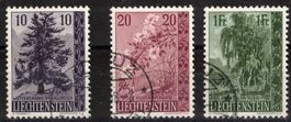 1957  Bäume und Sträucher  gestempelt  SBK 18.00