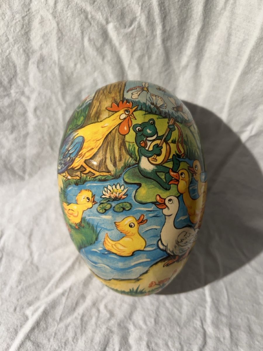 Tutte le decorazioni: Kleines Osterei aus Karton💛 – Usato da Richterswil venduto da elissecondhand 1