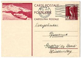 1931 Bildpostkarte Nr. 126-001 ANDERMATT, gestempelt Bern