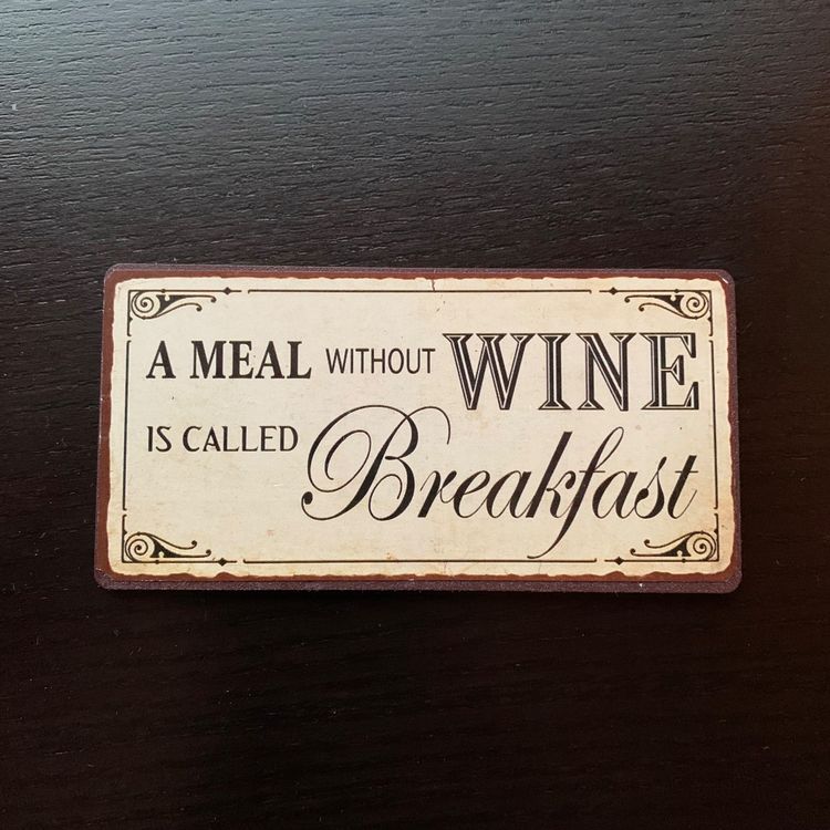 Blechschild mit Spruch in Englisch Kaufen auf Ricardo