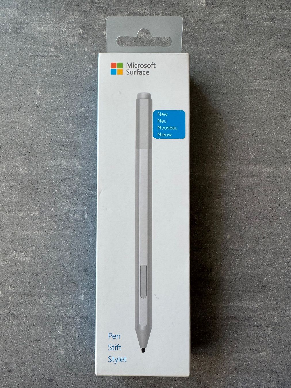 Microsoft Penna & Evidenziatori: Microsoft Surface Pen - 1776 - Eingabestift - Etui - silber – Usato da Zürich venduto da Alot16 1