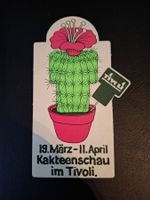 Vintage Rar Sticker Aufkleber Tivoli Kakteenschau Wie Neu!