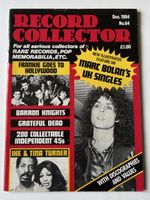 Record Collector December 1984 No 64 Bolan FrankieGTH Tina 