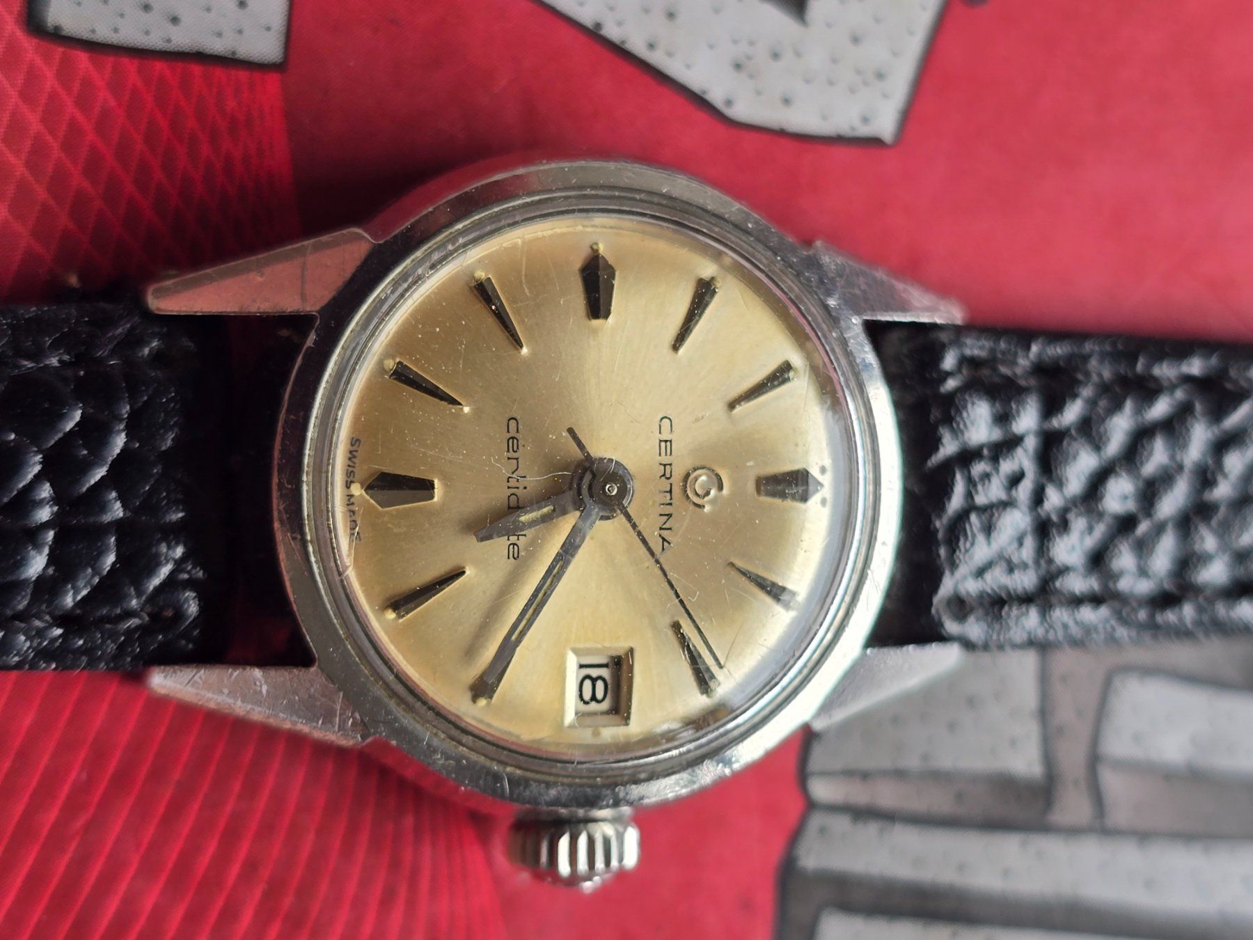 Certina Orologi: 192 Certina Certidate  Date aus 1964 – Usato da Muri AG venduto da Corredor 1