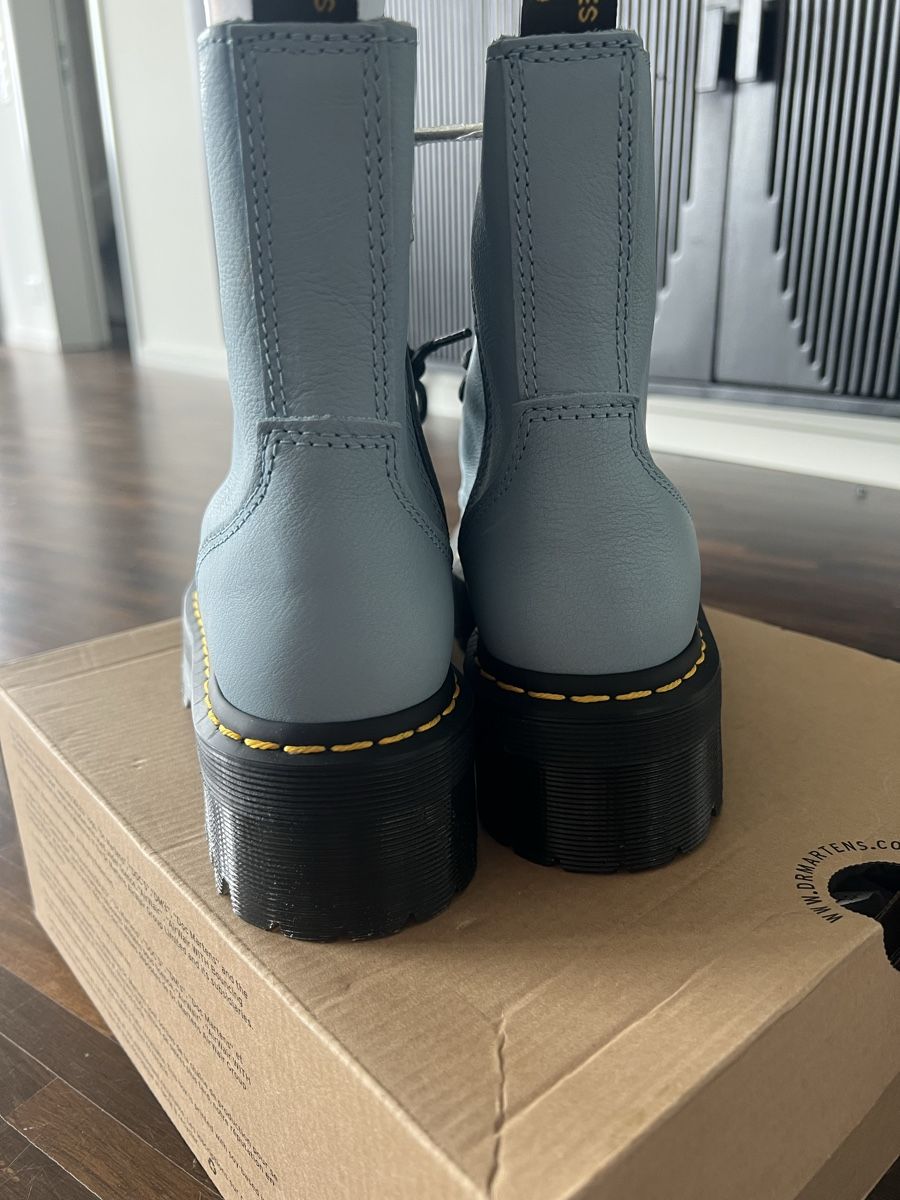 Dr. Martens Scarpe da donna: Dr. Martens Jadon Stiefel, hellblau, neu, Grösse 39 – Nuovo e nell'imballaggio originale da Baar venduto da Lila2006 3