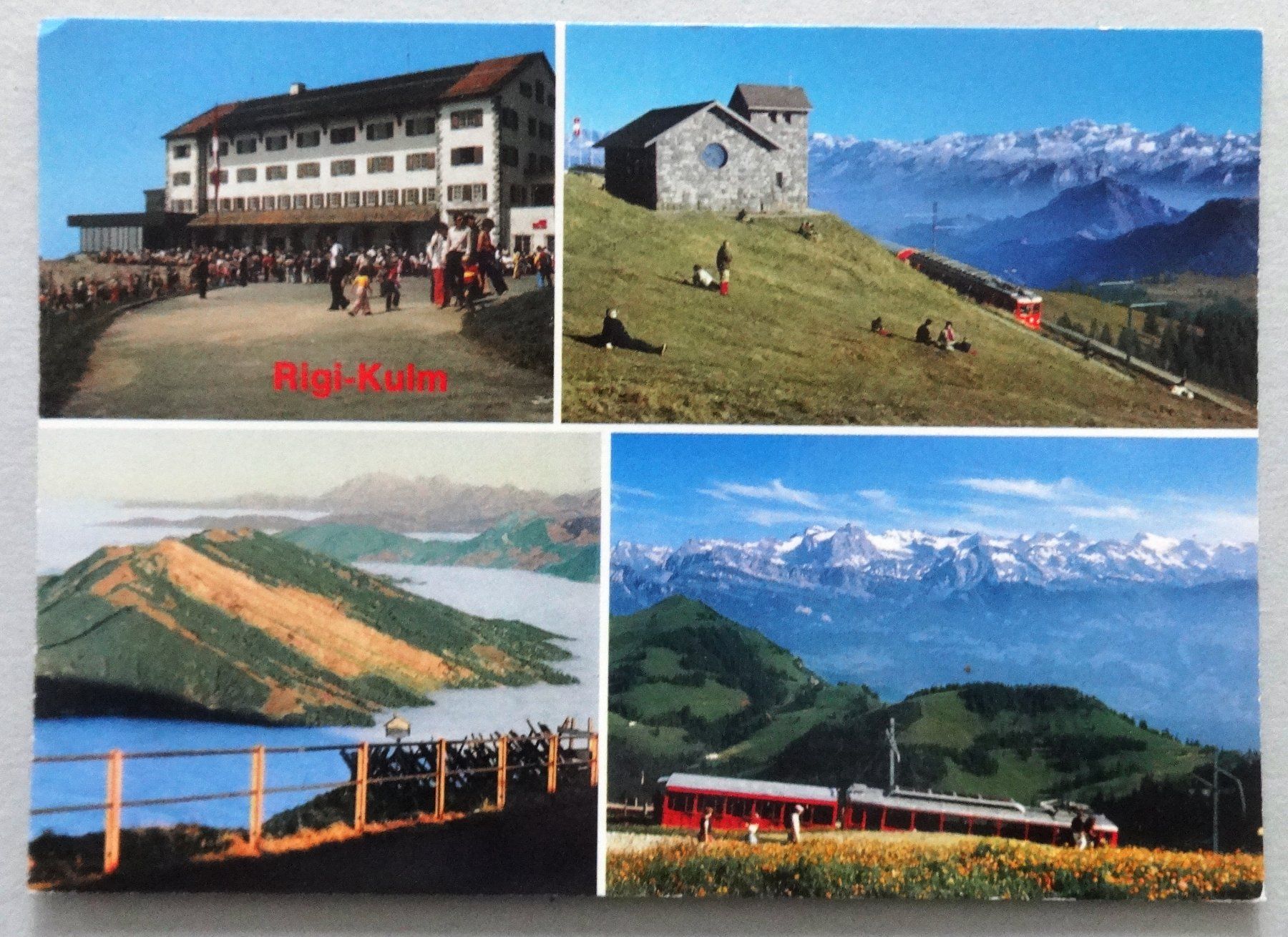 Cartoline postali: Rigi-Kulm, 1800 m – Difettoso da Fétigny venduto da Billy2miny