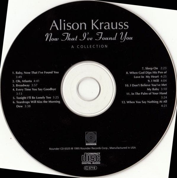 CD: Alison Krauss - Now that I've Found You – Usato da Unterbäch venduto da waqil 2