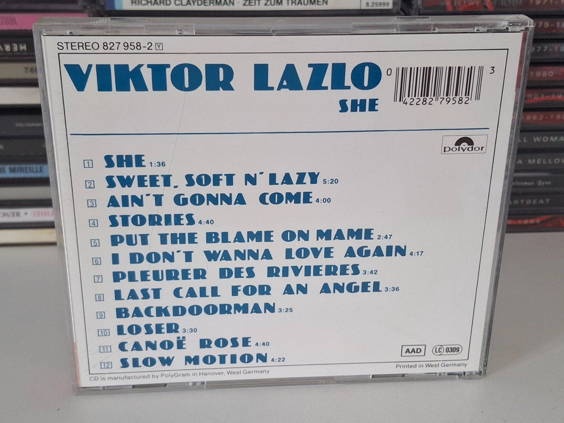 CD: CD Viktor Lazlo - She😎 – Usato da Aarberg venduto da Jackup1 1
