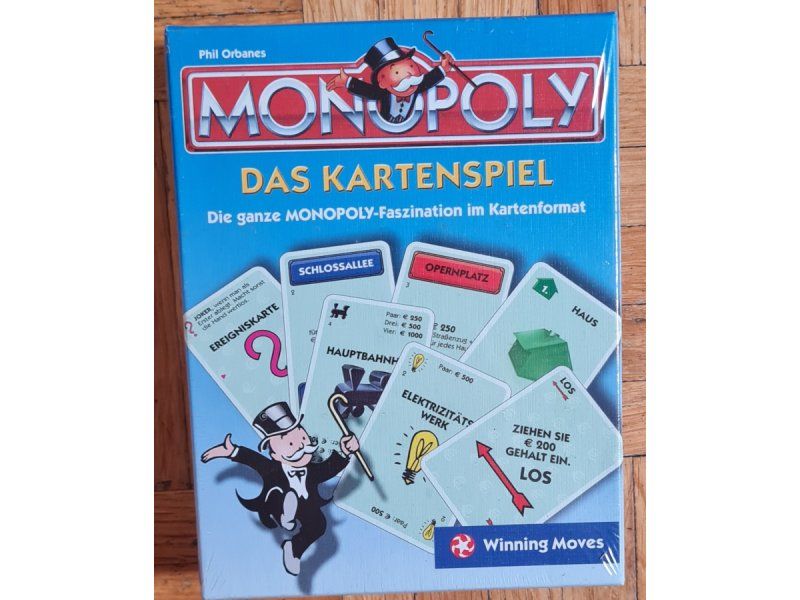 Giochi: Monopoly - Das Kartenspiel – Usato da Zürich venduto da Desmond01