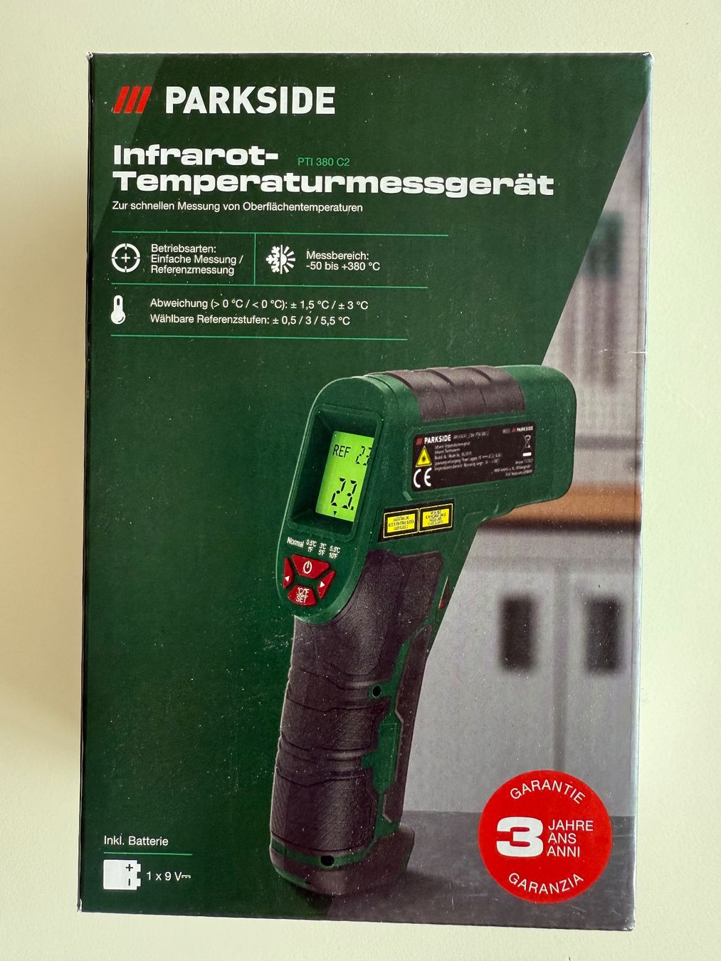 Altro per la casa: Parkside thermomètre infrarouge – Nuovo e nell'imballaggio originale da St-Gingolph venduto da GoldenKeys