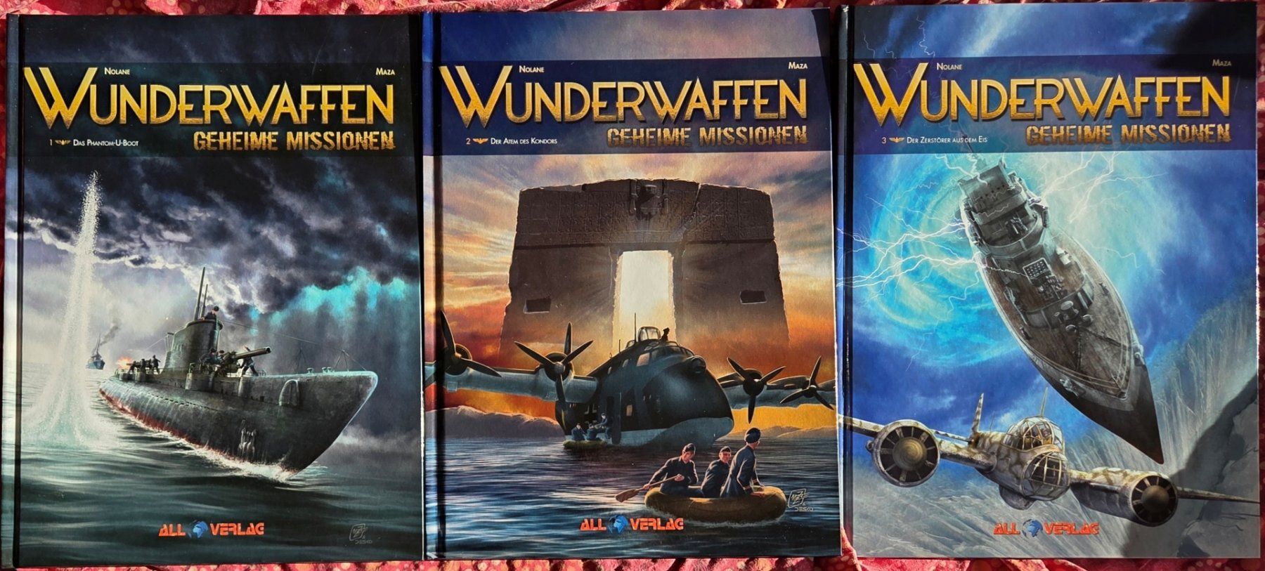Nolane/Maza - Wunderwaffen - Band 1 bis 3 und 1 - Comic (Neu (gemäss ...