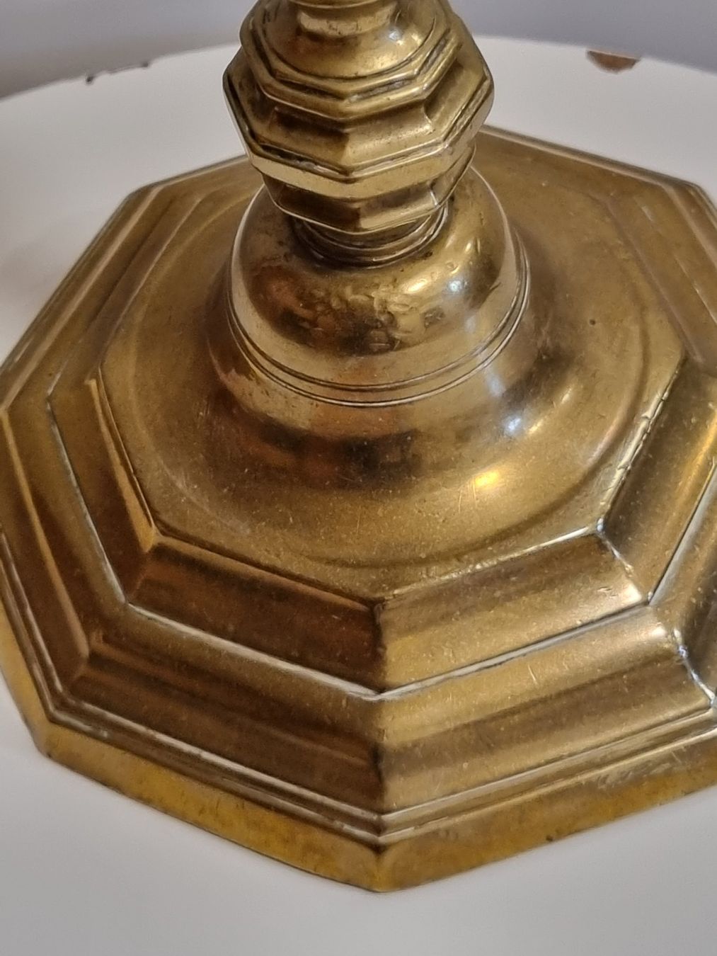 Kerzenständer: Vintage Messing Kerzenständer 24 cm achteckig – Gebraucht aus Scharnachtal von devin03 6