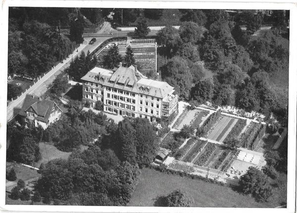Cartoline postali: Zürich Fluntern Erholungshaus – Usato da Olten venduto da clotaldi