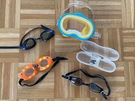 Set: Schnorchelmasken Taucherbrille