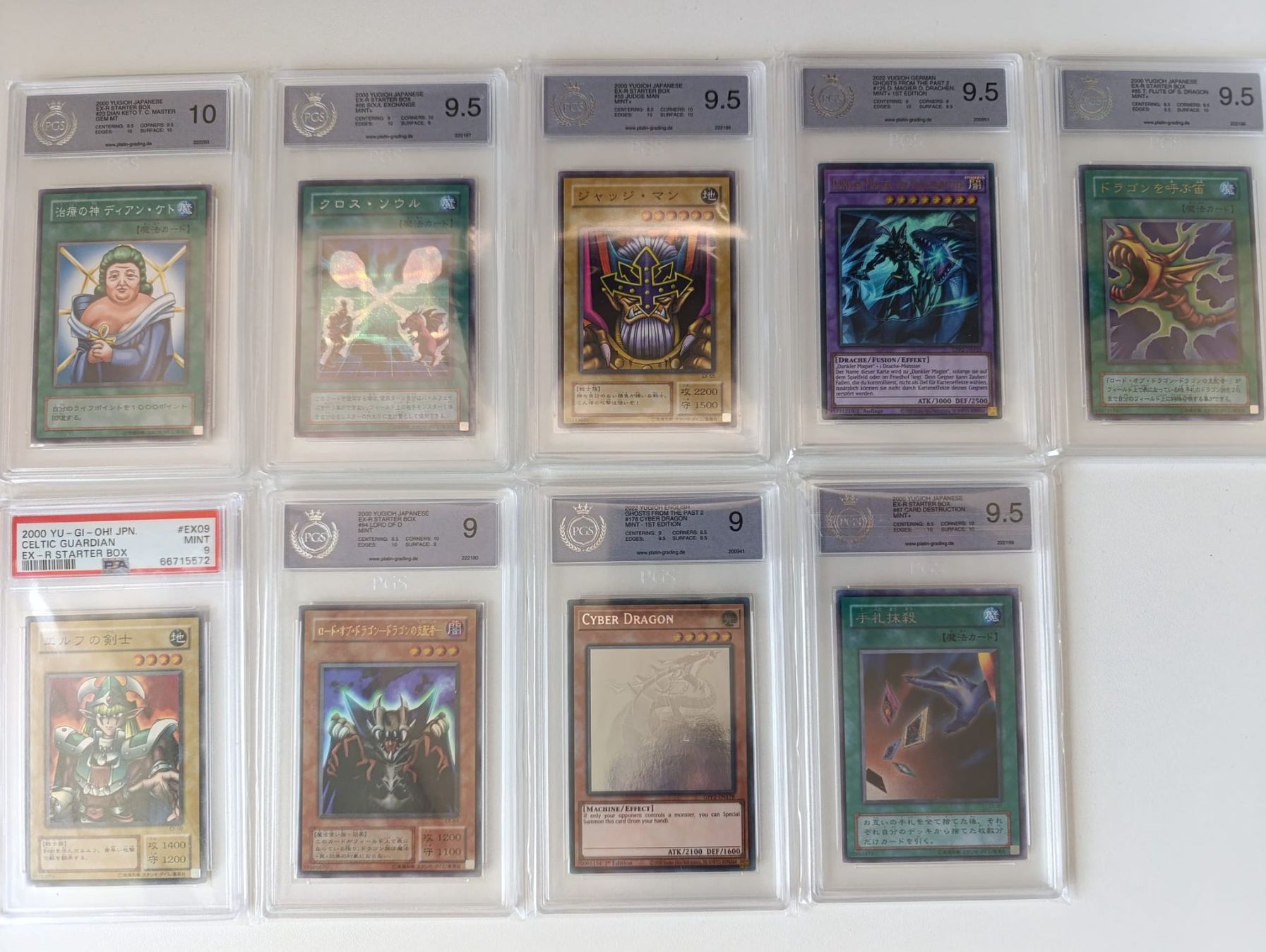 Yugioh Carte collezionabili: Cyber Dragon GFTP2 PSA 9 + weitere Karten – Usato da Igis venduto da jan_6c69 1