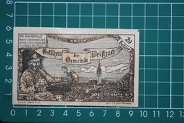 currency voucher austria weistrach 20 heller 1920