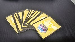 20x Cartes code Pokémon Trading Card Game Live Pikachu