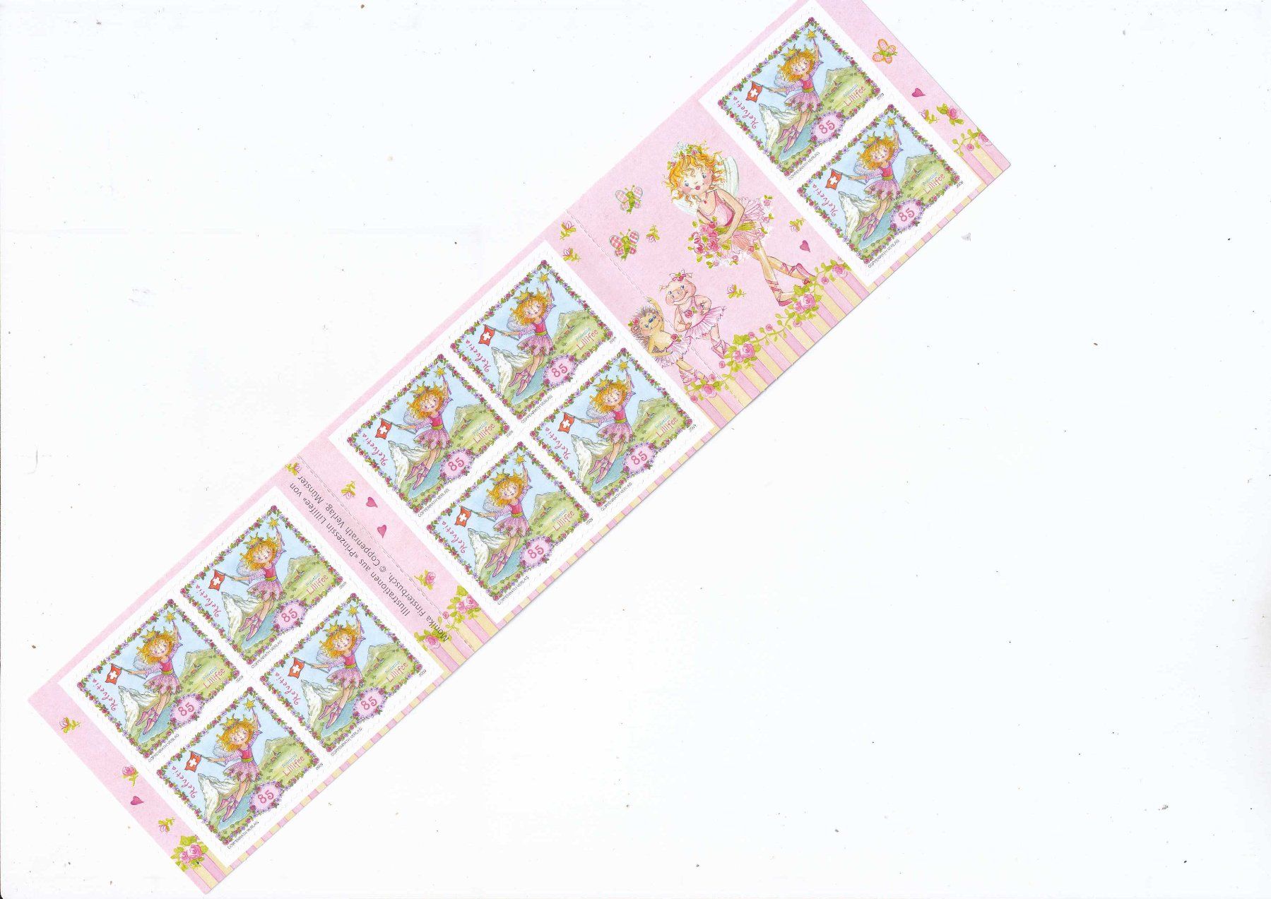 Alle Briefmarken: 2009 "Lillifee", Markenheftchen, ** postfrisch – Neu (gemäss Beschreibung) aus Winterthur von Zupogeru 1