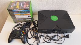 Xbox Classic Set: Konsole + 13 Spiele & Controller