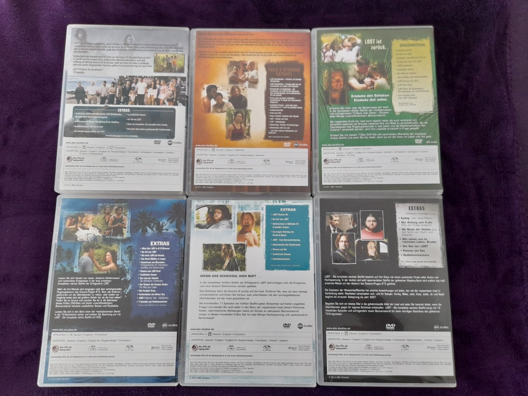 Tutti i DVDs: LOST - KOMPLETTE SERIE 1-6  PYRAMIDEN - BOX – Usato da Aesch BL venduto da Burschi59 2