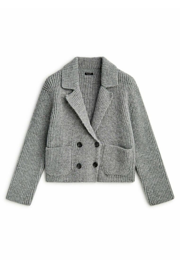 Massimo Dutti Giacche: Massimo Dutti Strick-Blazer Grau S – Elegant & Zeitlos – Usato da Zürich venduto da for_qv6p 2