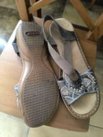 Rieker Sandalen mit Verzierungen Grösse 39 gebraucht
