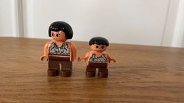 Lego Duplo Figur Caveman Steinzeit Höhle