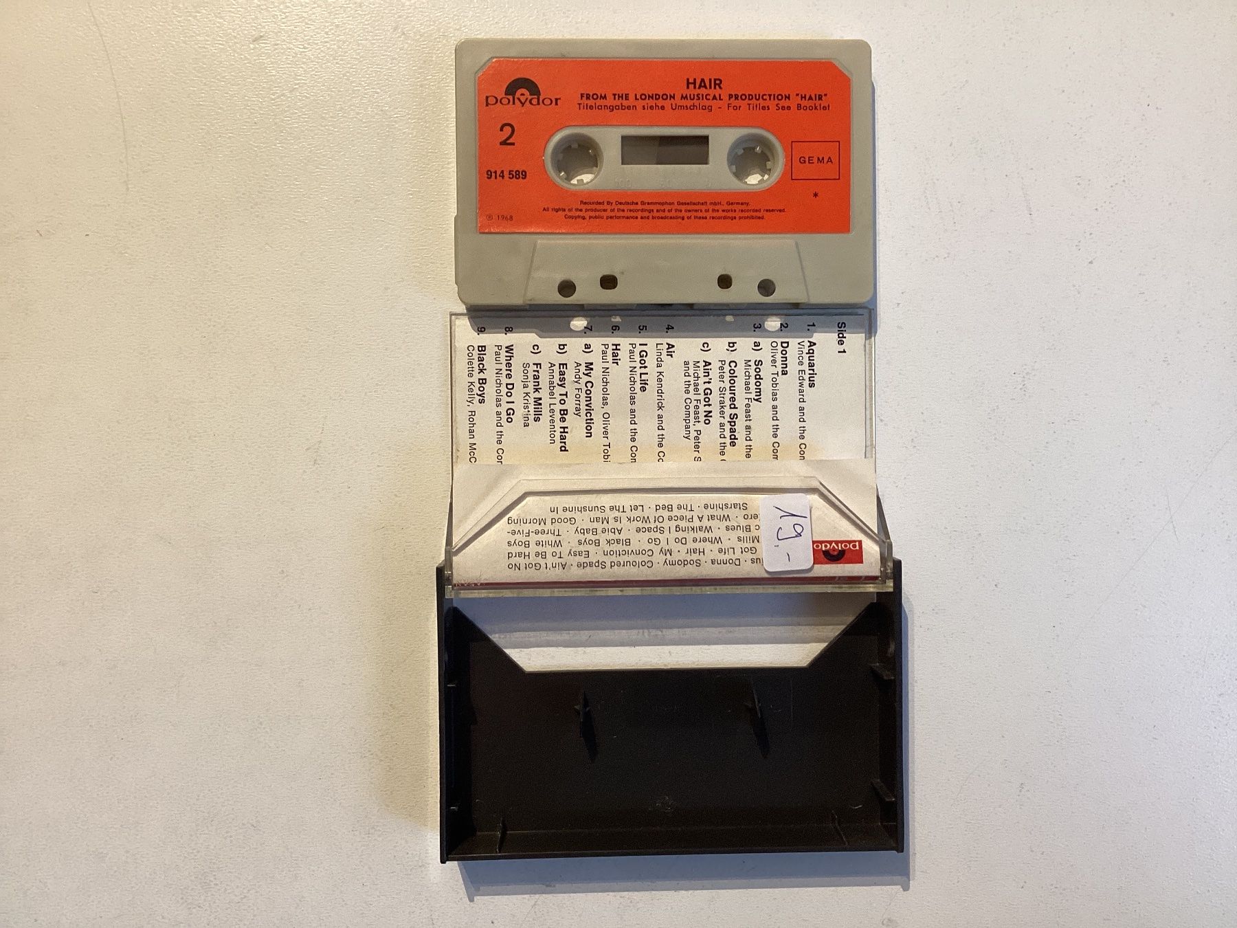 Musicassette: Hair MC - OST – Usato da Gutenswil venduto da Hamzian 1